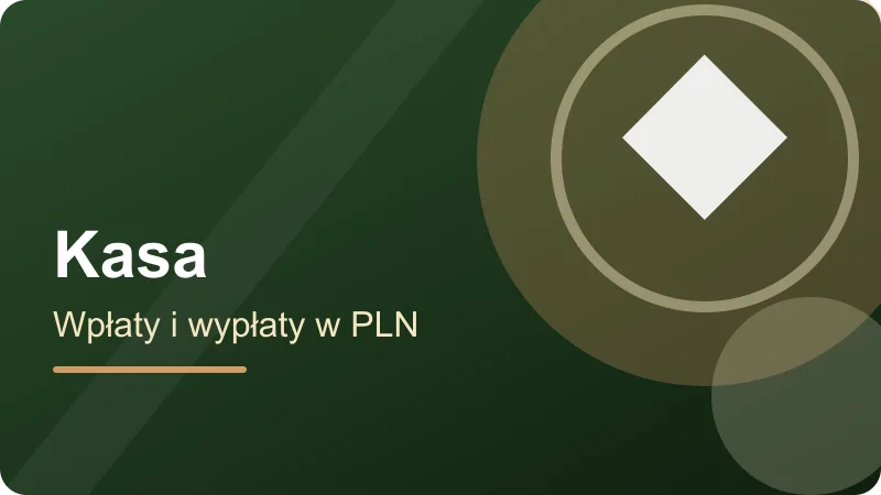 Magius – Kasa w złotówkach Kasa w złotówkach – ilustracja sekcji Magius